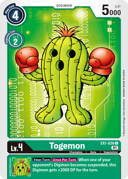 Togemon [EX1-036] [Classic Collection] | Clutch Gaming