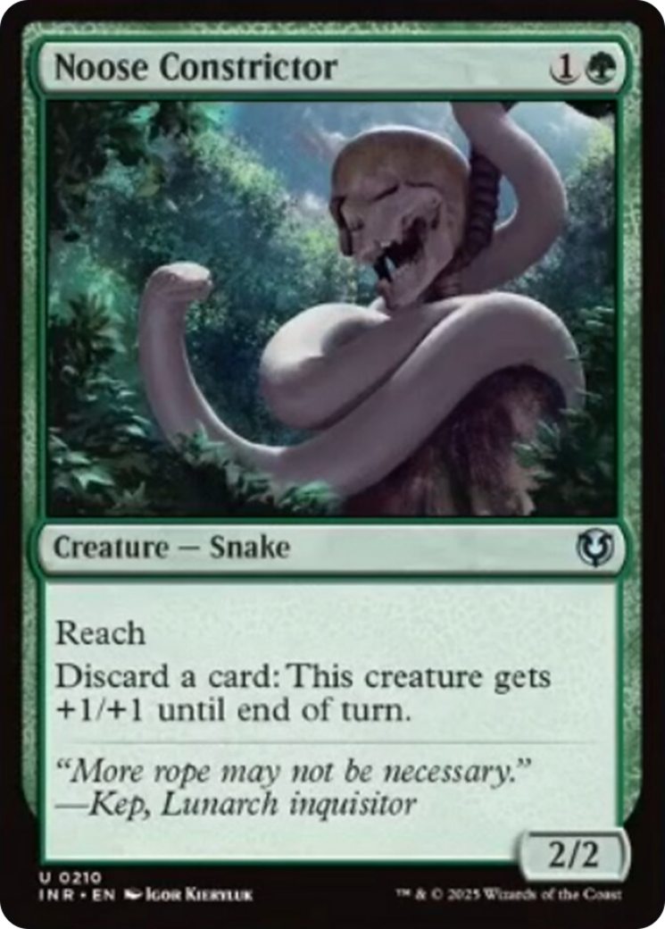 Noose Constrictor [Innistrad Remastered] | Clutch Gaming