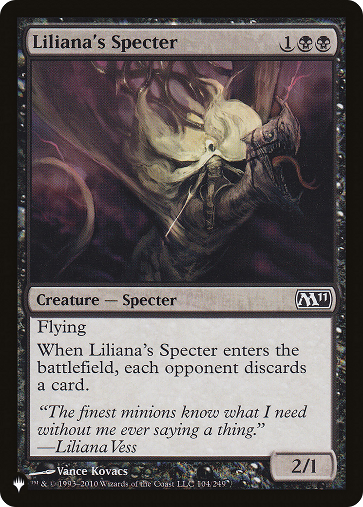 Liliana's Specter [The List Reprints] | Clutch Gaming