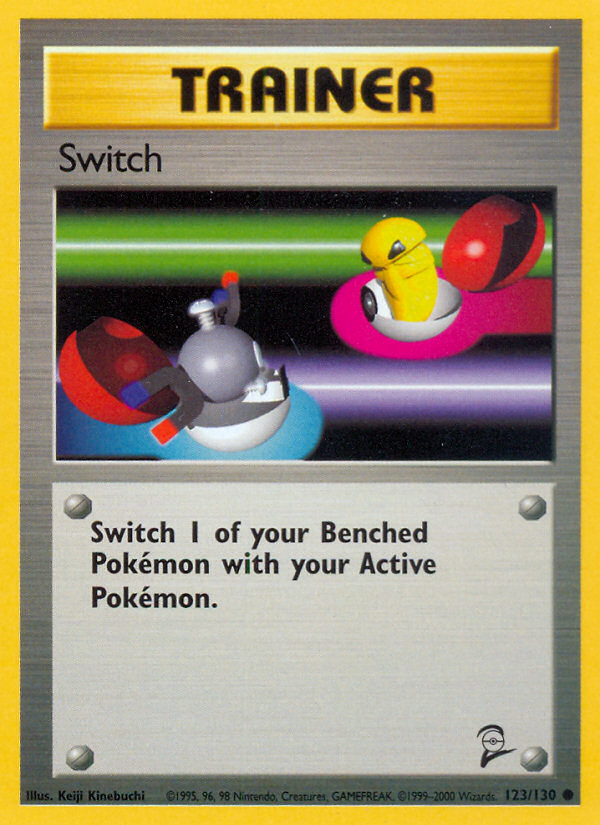 Switch (123/130) [Base Set 2] | Clutch Gaming