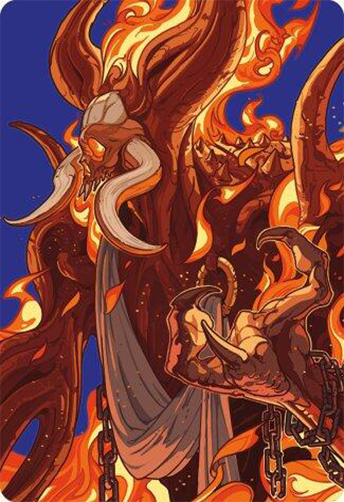 Phlage, Titan of Fire's Fury Art Card [Modern Horizons 3 Art Series] | Clutch Gaming