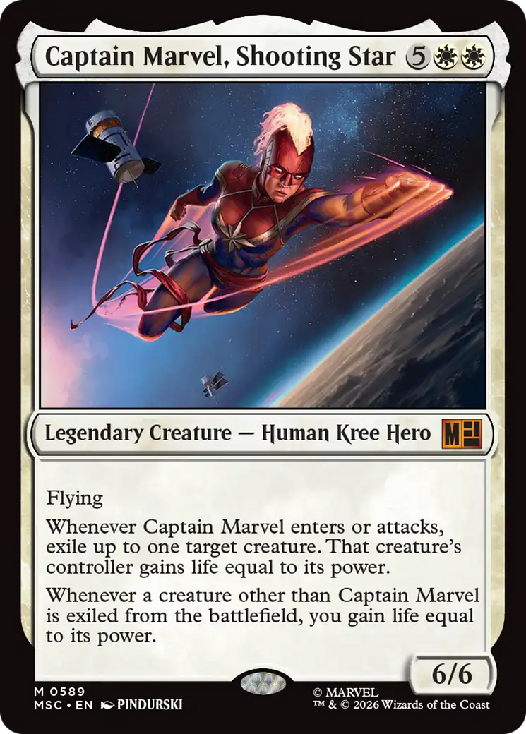 Captain Marvel, Shooting Star [Marvel Super Heroes Commander] | Clutch Gaming