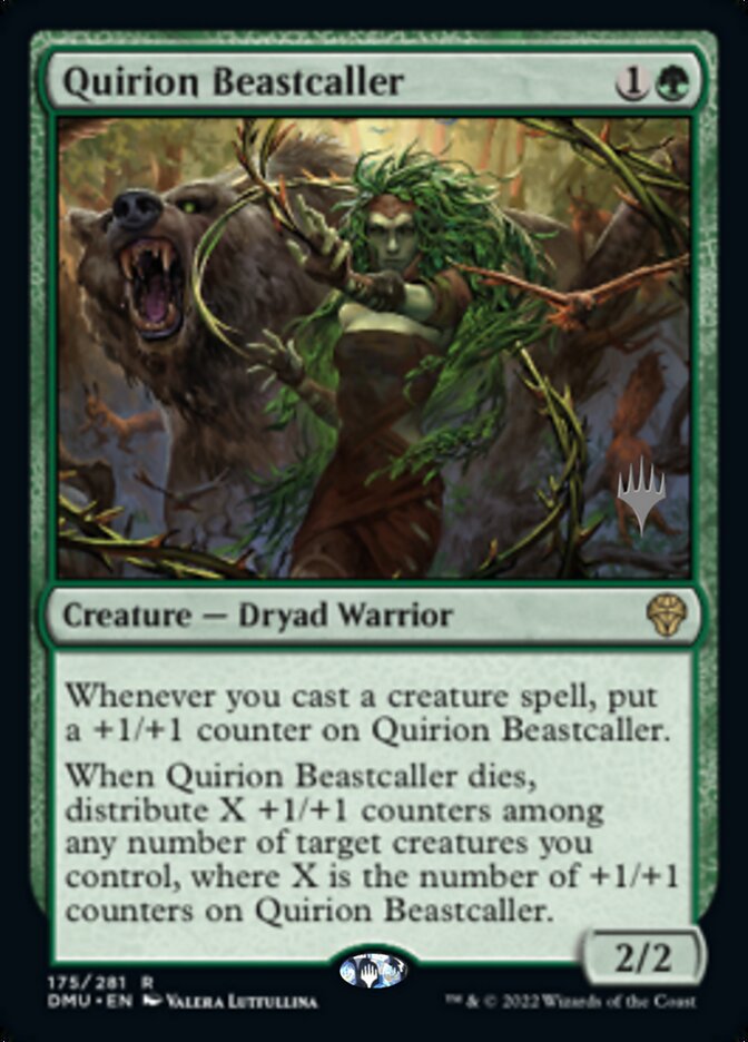 Quirion Beastcaller (Promo Pack) [Dominaria United Promos] | Clutch Gaming