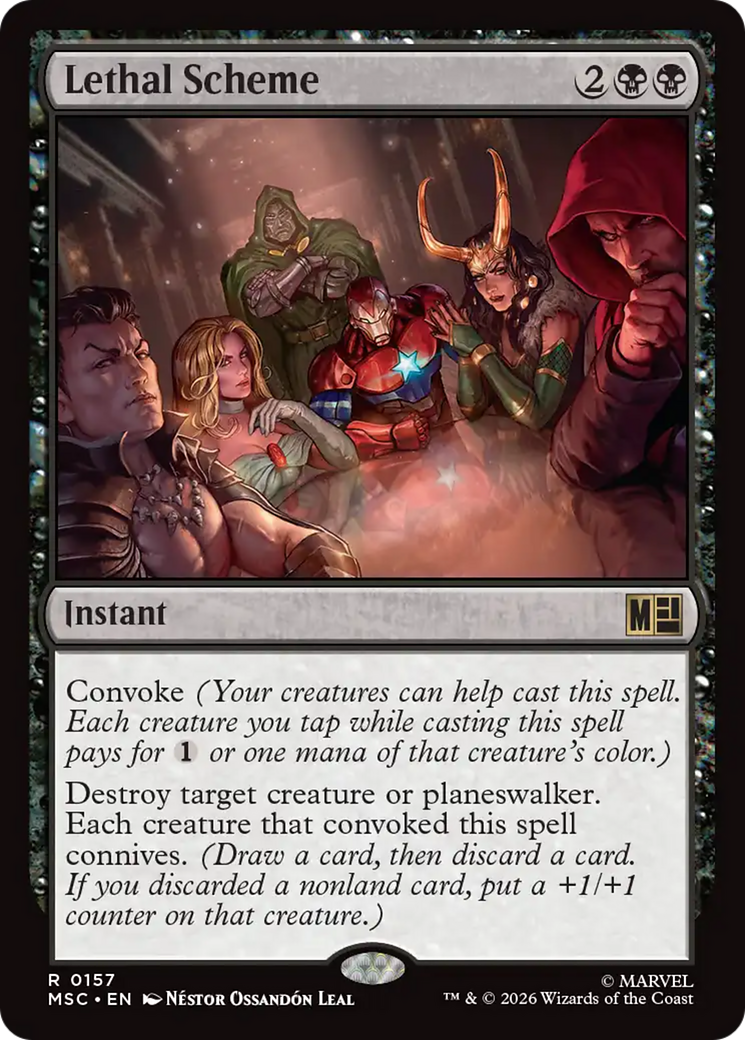 Lethal Scheme (Surge Foil) [Marvel Super Heroes Commander] | Clutch Gaming