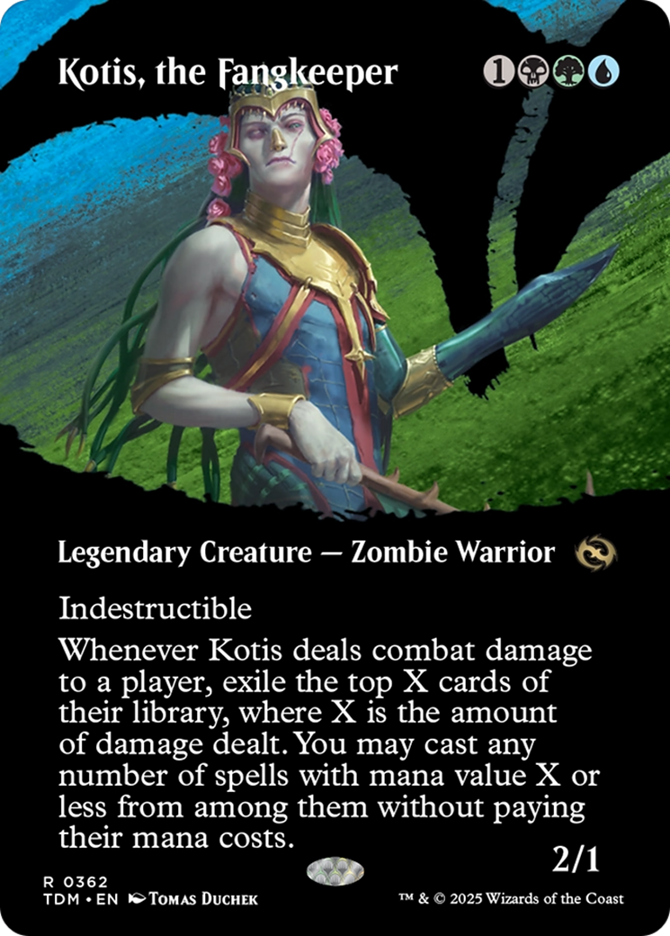 Kotis, the Fangkeeper (Borderless) [Tarkir: Dragonstorm] | Clutch Gaming