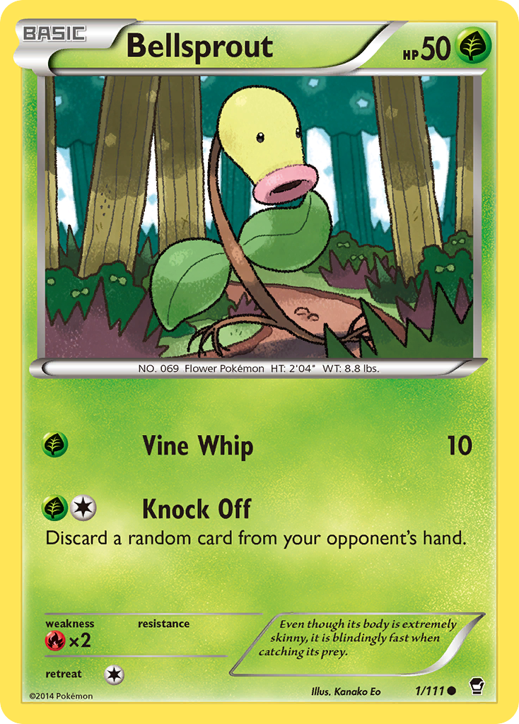 Bellsprout (1/111) [XY: Furious Fists] | Clutch Gaming