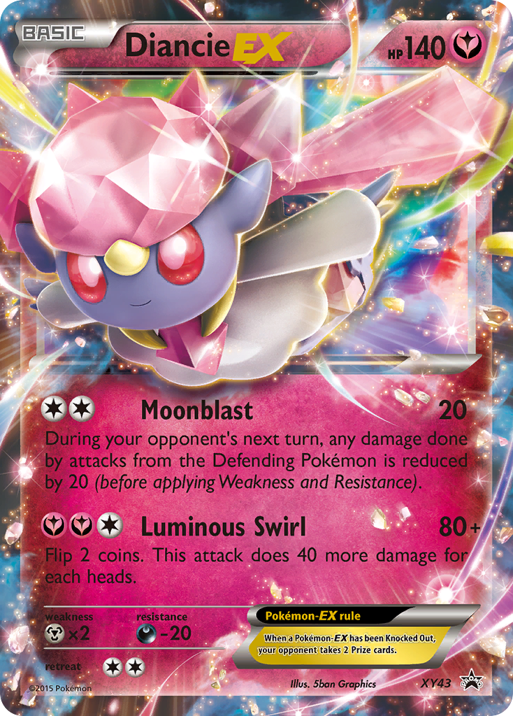 Diancie EX (XY43) [XY: Black Star Promos] | Clutch Gaming