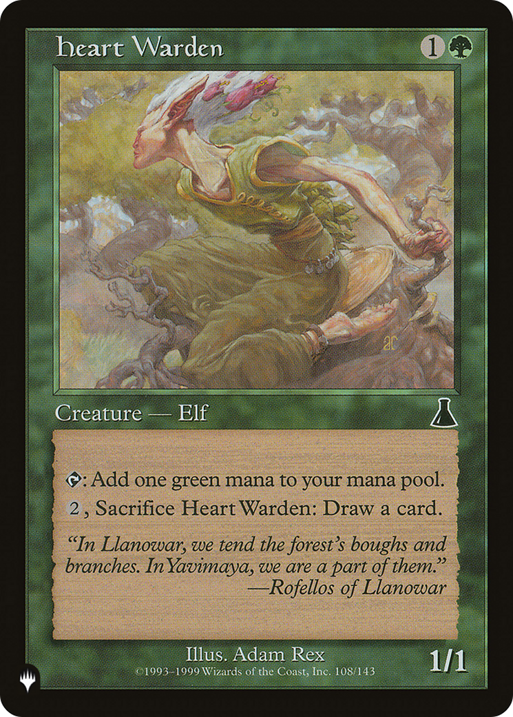 Heart Warden [The List Reprints] | Clutch Gaming