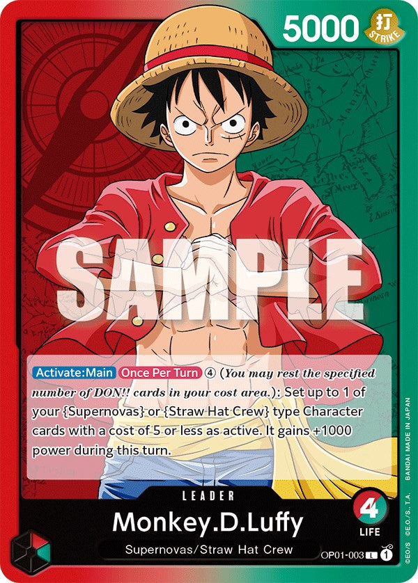 Monkey.D.Luffy [Romance Dawn] | Clutch Gaming