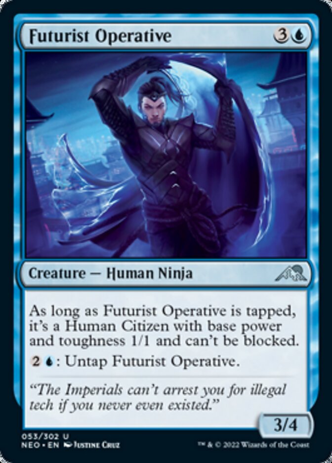 Futurist Operative [Kamigawa: Neon Dynasty] | Clutch Gaming