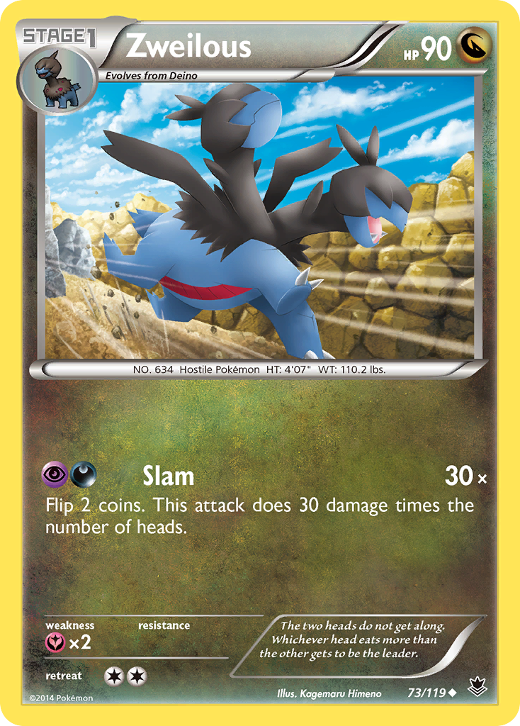 Zweilous (73/119) [XY: Phantom Forces] | Clutch Gaming