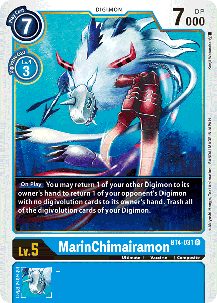 MarinChimairamon [BT4-031] [Great Legend] | Clutch Gaming