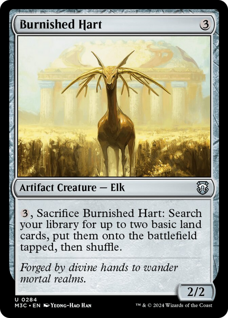 Burnished Hart (Ripple Foil) [Modern Horizons 3 Commander] | Clutch Gaming