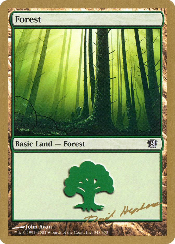 Forest (dh348) (Dave Humpherys) [World Championship Decks 2003] | Clutch Gaming