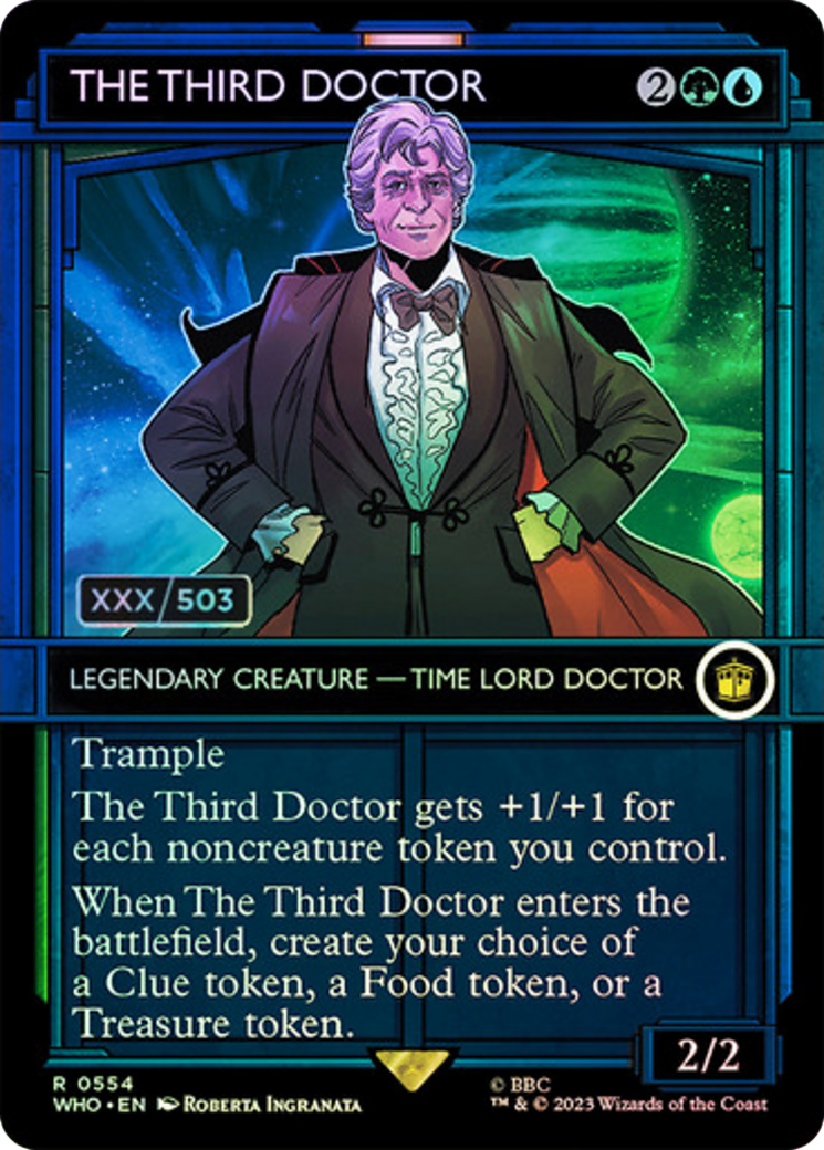 The Third Doctor (Serial Numbered) [Doctor Who] | Clutch Gaming