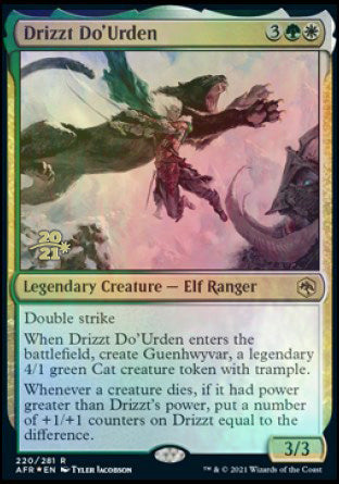 Drizzt Do'Urden [Dungeons & Dragons: Adventures in the Forgotten Realms Prerelease Promos] | Clutch Gaming