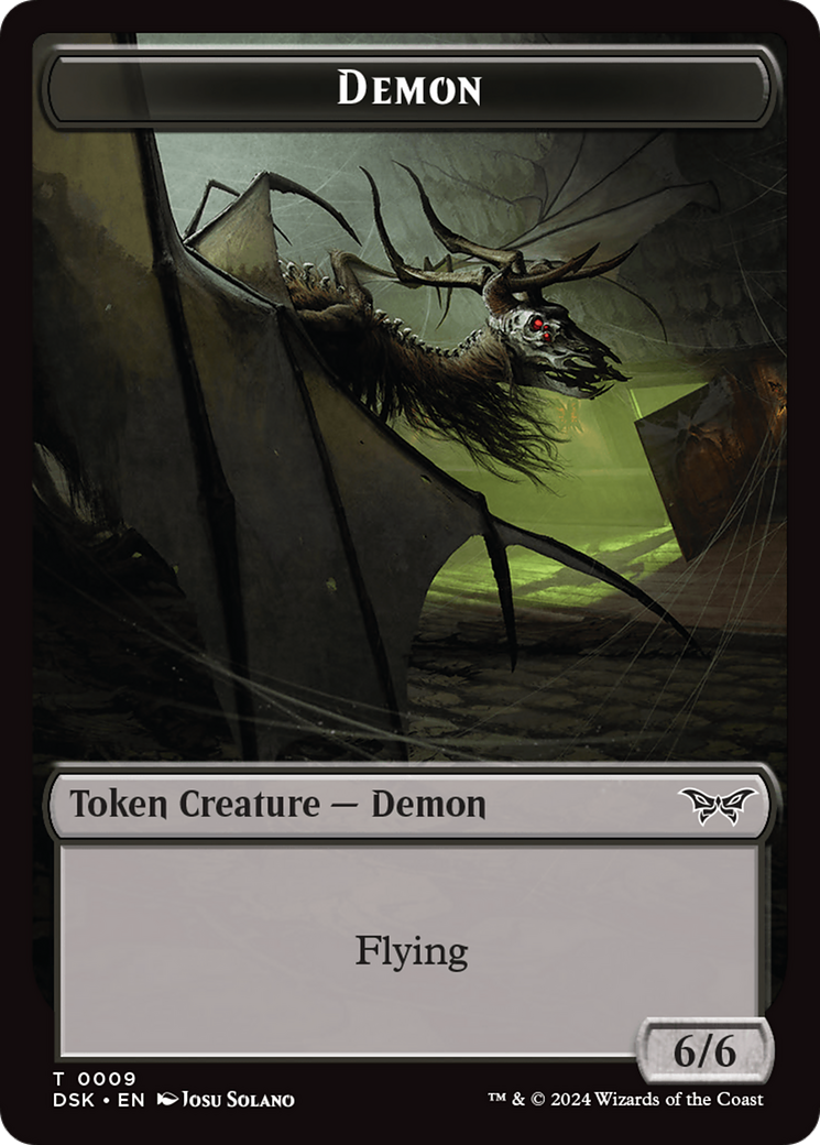 Demon Token [Duskmourn: House of Horror Tokens] | Clutch Gaming