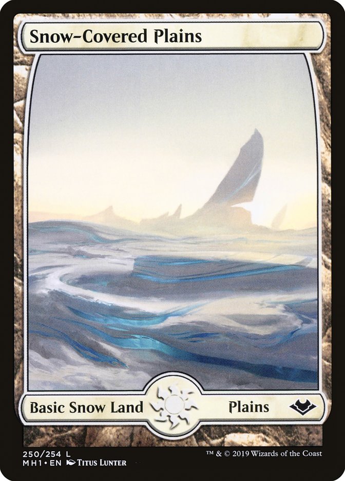 Snow-Covered Plains [Modern Horizons] | Clutch Gaming