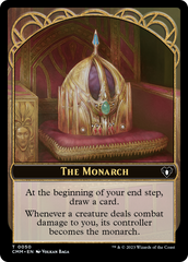 Copy (54) // The Monarch Double-Sided Token [Commander Masters Tokens] | Clutch Gaming