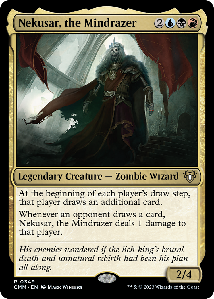 Nekusar, the Mindrazer [Commander Masters] | Clutch Gaming