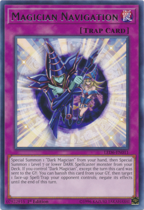 Magician Navigation [LED6-EN011] Rare | Clutch Gaming