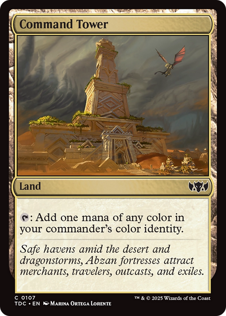 Command Tower [Tarkir: Dragonstorm Commander] | Clutch Gaming