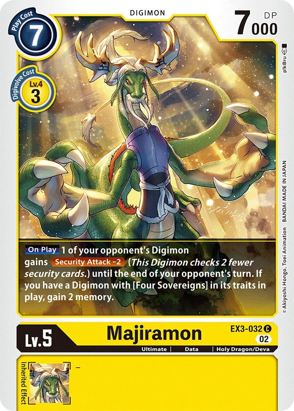 Majiramon [EX3-032] [Draconic Roar] | Clutch Gaming