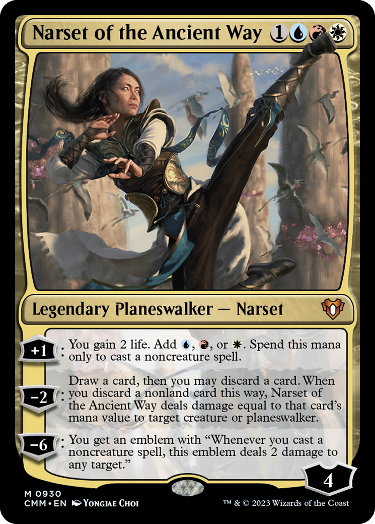 Narset of the Ancient Way [Commander Masters] | Clutch Gaming