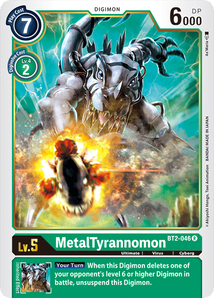 MetalTyrannomon [BT2-046] [Release Special Booster Ver.1.0] | Clutch Gaming