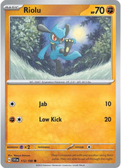 Riolu (112/198) [Scarlet & Violet: Base Set] | Clutch Gaming