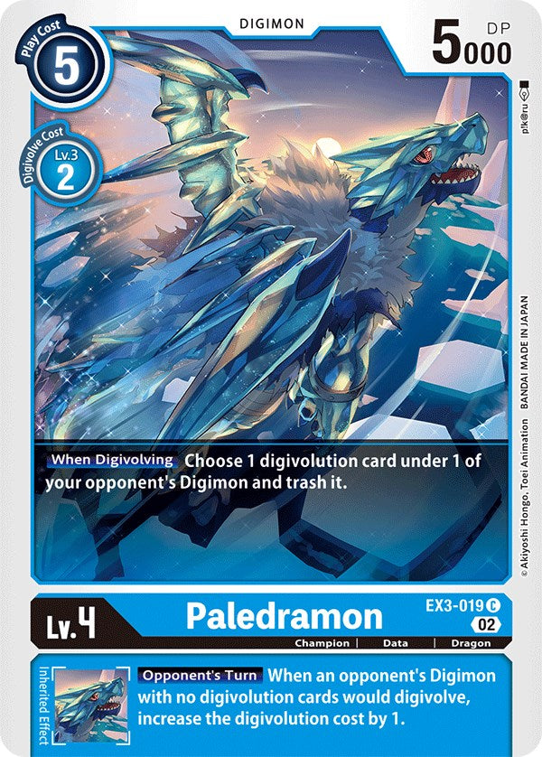 Paledramon [EX3-019] [Draconic Roar] | Clutch Gaming