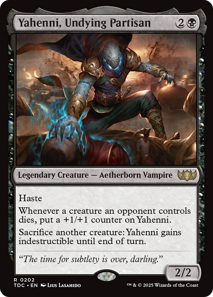 Yahenni, Undying Partisan [Tarkir: Dragonstorm Commander] | Clutch Gaming