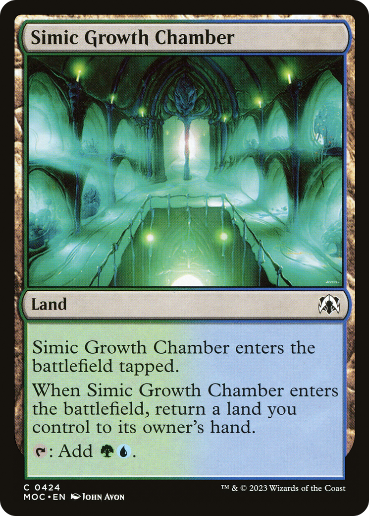 Simic Growth Chamber [March of the Machine Commander] | Clutch Gaming