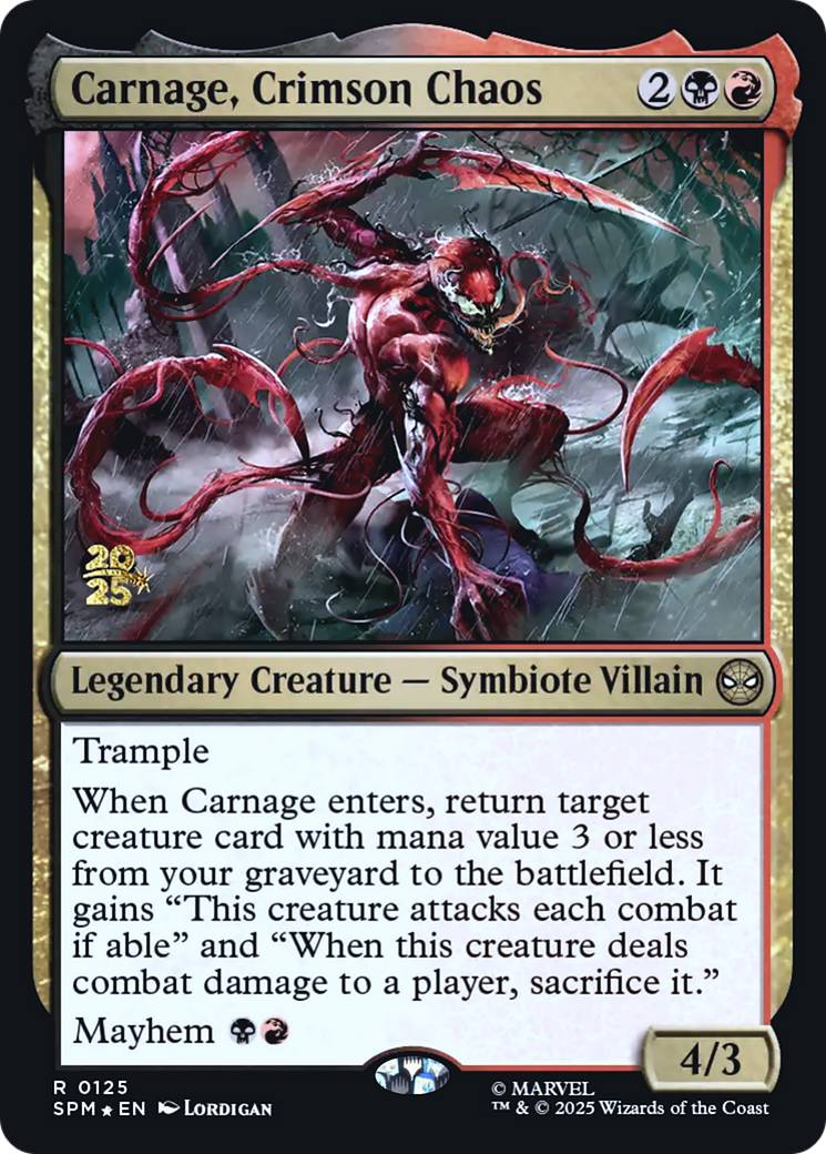 Carnage, Crimson Chaos [Wizards Play Network 2025] | Clutch Gaming