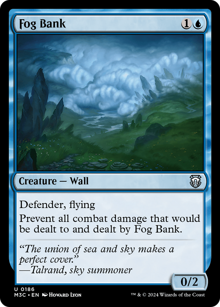 Fog Bank (Ripple Foil) [Modern Horizons 3 Commander] | Clutch Gaming