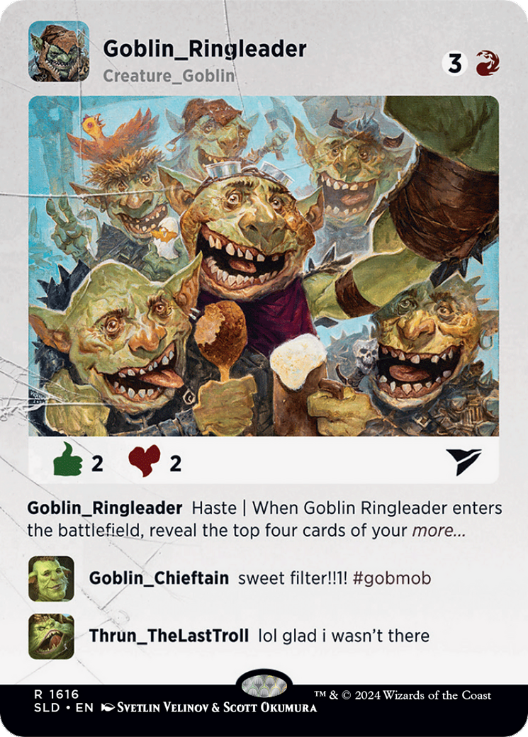 Goblin Ringleader [Secret Lair Drop Series] | Clutch Gaming