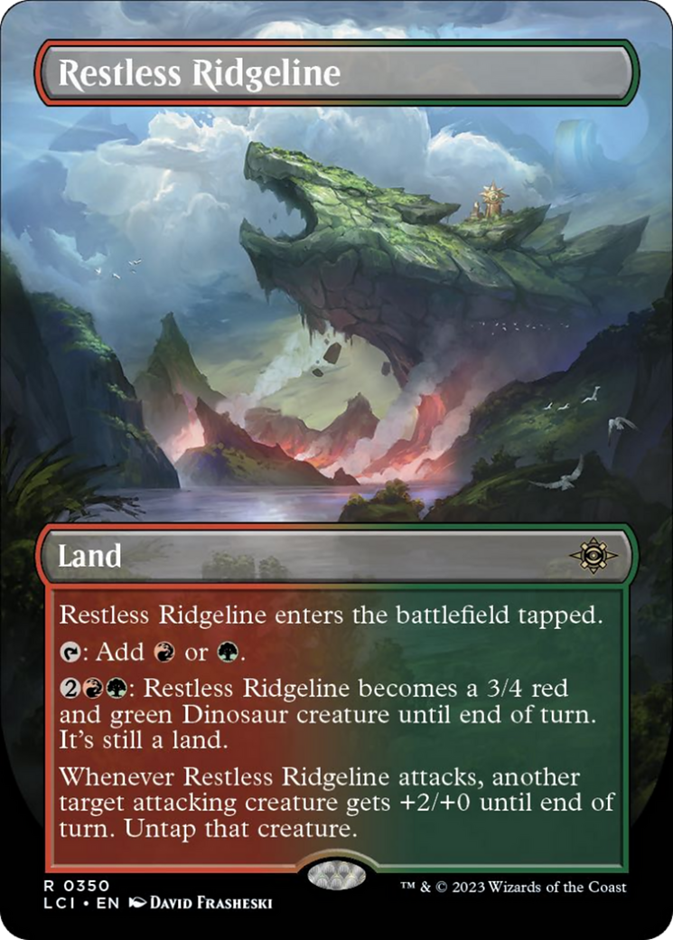 Restless Ridgeline (Borderless) [The Lost Caverns of Ixalan] | Clutch Gaming