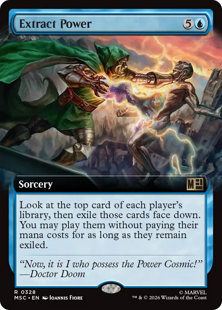 Extract Power (Extended Art) [Marvel Super Heroes Commander] | Clutch Gaming