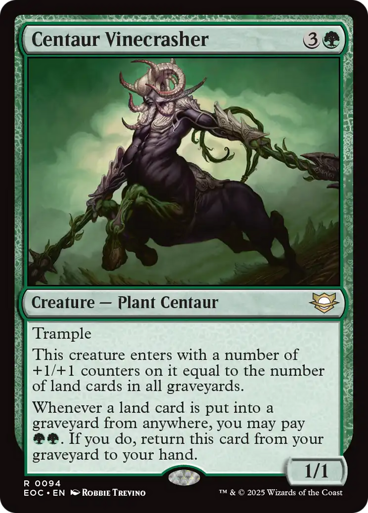 Centaur Vinecrasher [Edge of Eternities Commander] | Clutch Gaming