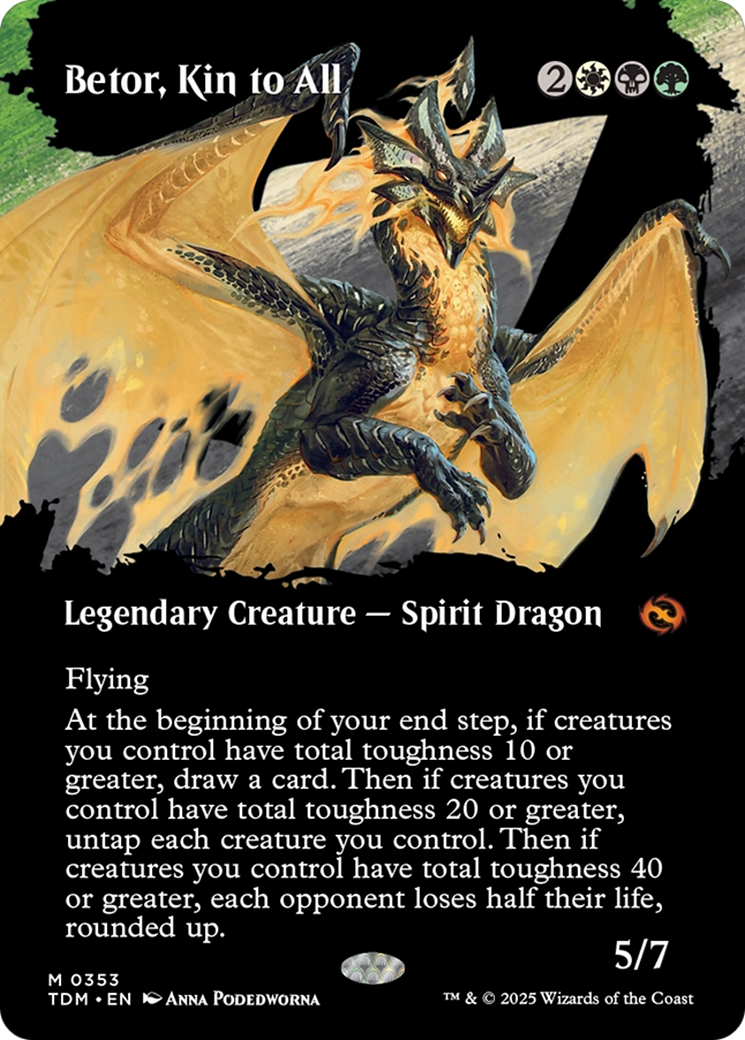 Betor, Kin to All (Borderless) [Tarkir: Dragonstorm] | Clutch Gaming