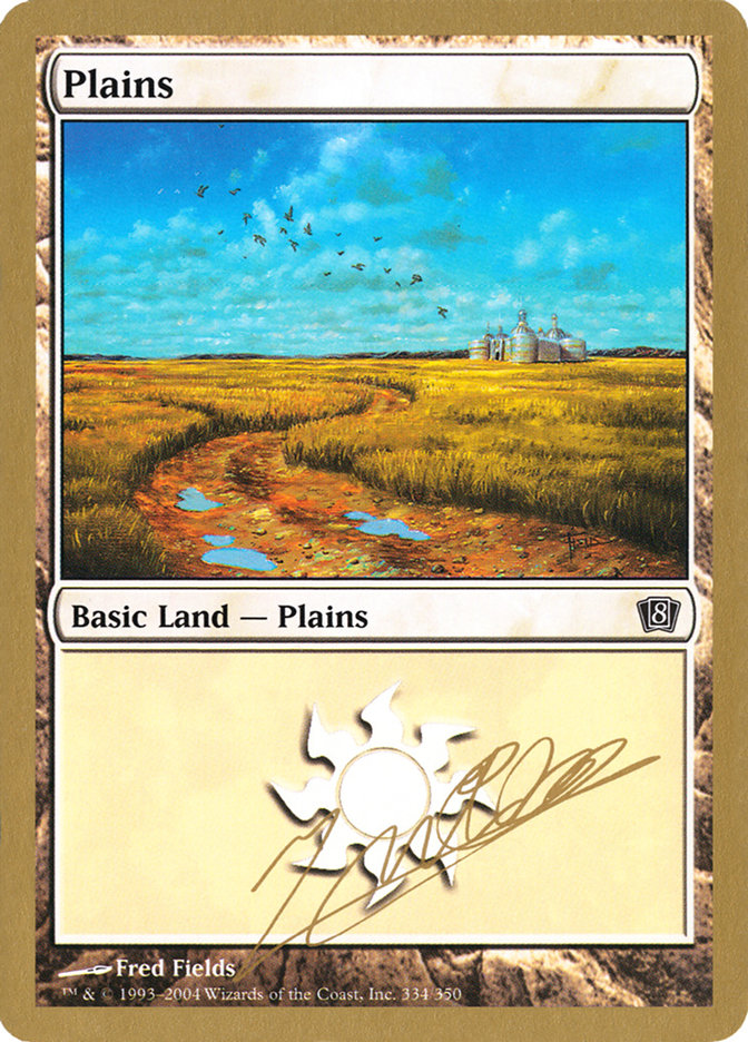 Plains (jn334) (Julien Nuijten) [World Championship Decks 2004] | Clutch Gaming