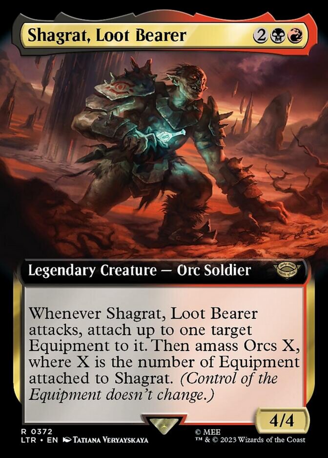 Shagrat, Loot Bearer (Extended Art) [The Lord of the Rings: Tales of Middle-Earth] | Clutch Gaming