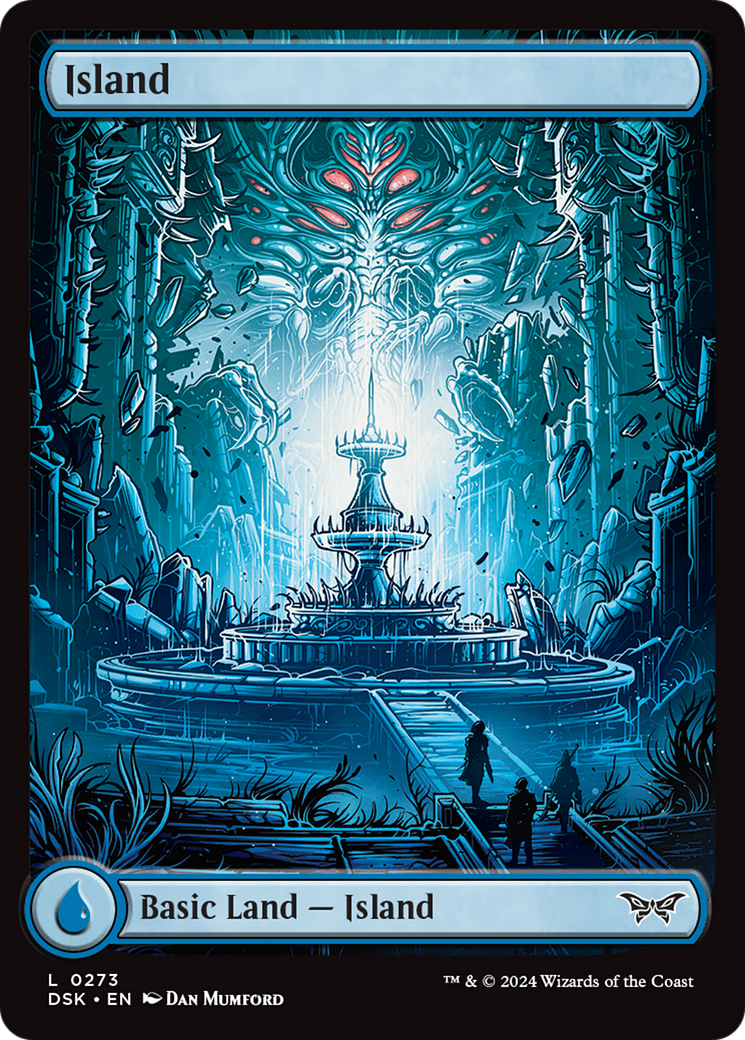 Island (273) - Full Art [Duskmourn: House of Horror] | Clutch Gaming