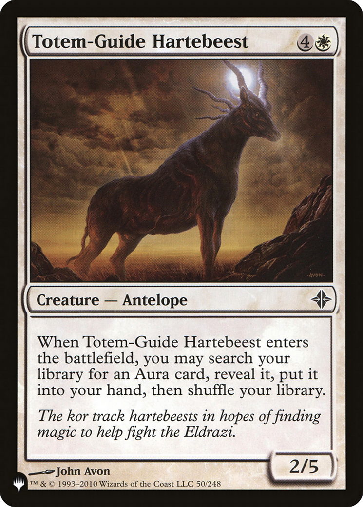 Totem-Guide Hartebeest [The List Reprints] | Clutch Gaming