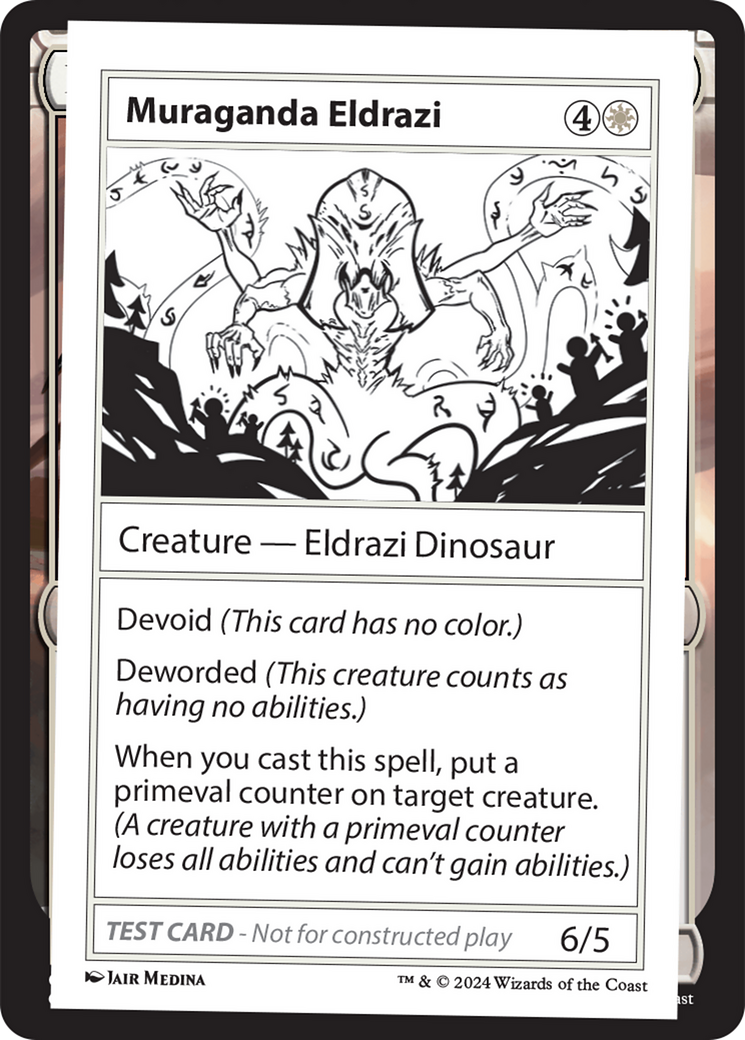 Muraganda Eldrazi [Mystery Booster 2 Playtest Cards] | Clutch Gaming