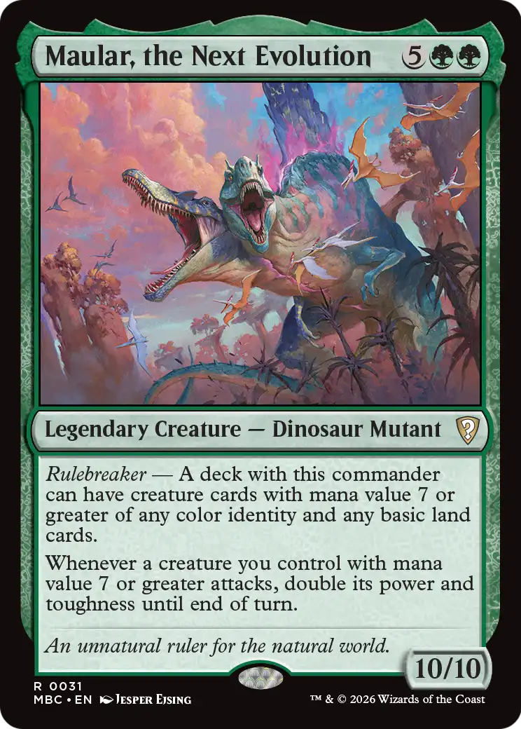 Maular, the Next Evolution [Mystery Booster: Commander Edition] | Clutch Gaming
