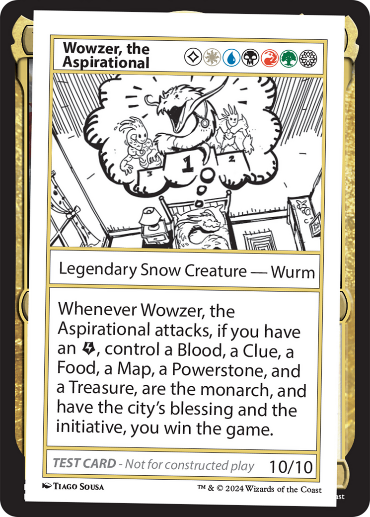 Wowzer, the Aspirational [Mystery Booster 2 Playtest Cards] | Clutch Gaming