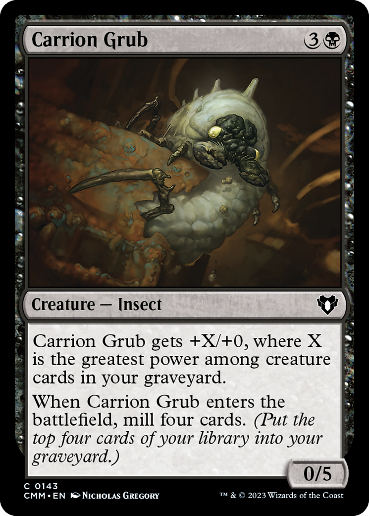 Carrion Grub [Commander Masters] | Clutch Gaming