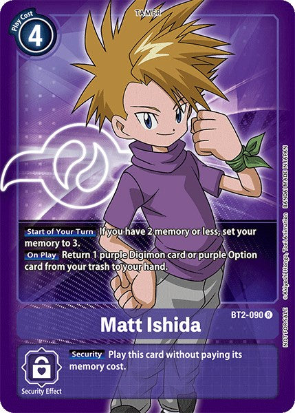 Matt Ishida [BT2-090] (Official Tournament Pack Vol.3) [Release Special Booster Promos] | Clutch Gaming