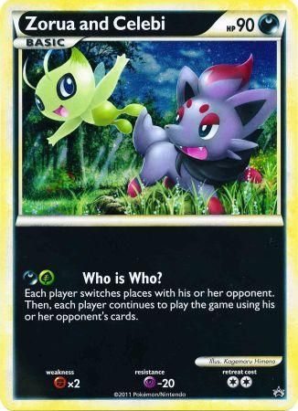 Zorua and Celebi (Jumbo Card) [Miscellaneous Cards] | Clutch Gaming